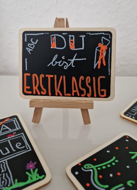 Einschulung Dekotafeln